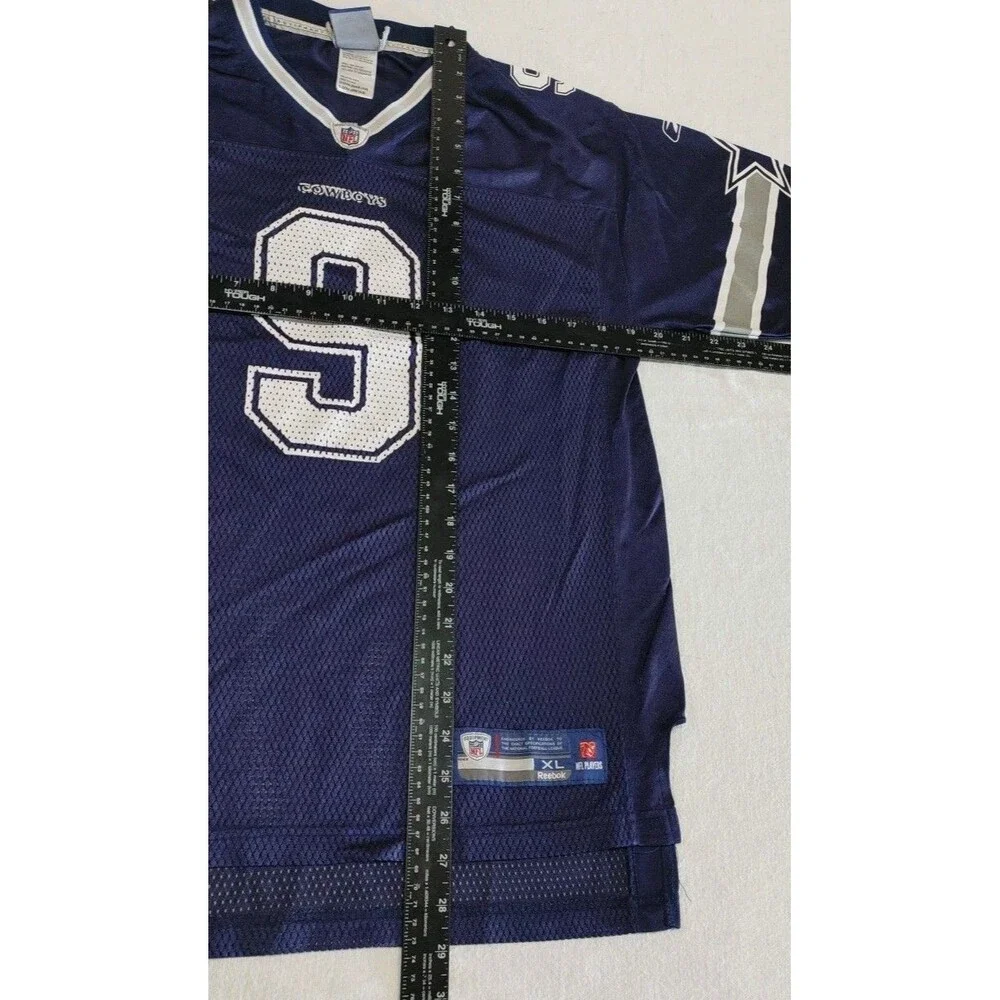 Vintage Reebok Dallas Cowboys Tony Romo #9 Jersey Youth Size XL (18-20) 2000’s